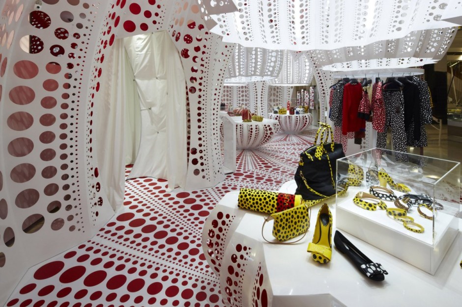 Investment Saver Louis Vuitton & Kusama concept store at Selfridges ...