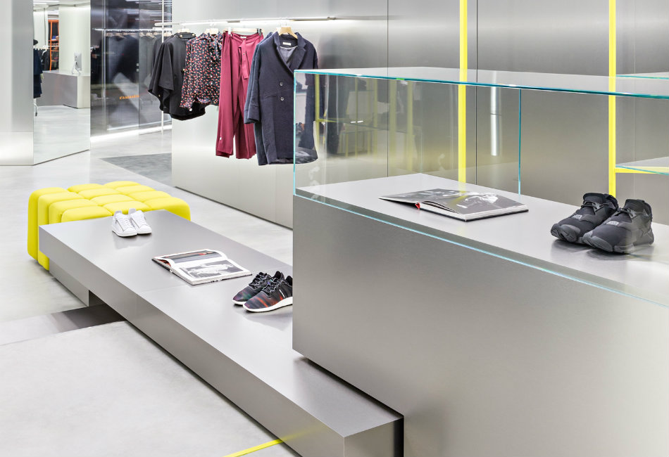 Acquasalata Clothing Store in Cattolica, Italy by Storage Associati ...